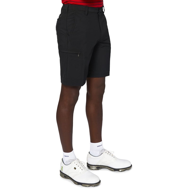IZOD Men's Golf Swing Flex Stretch Cargo Short, Black, 36 - Image 2
